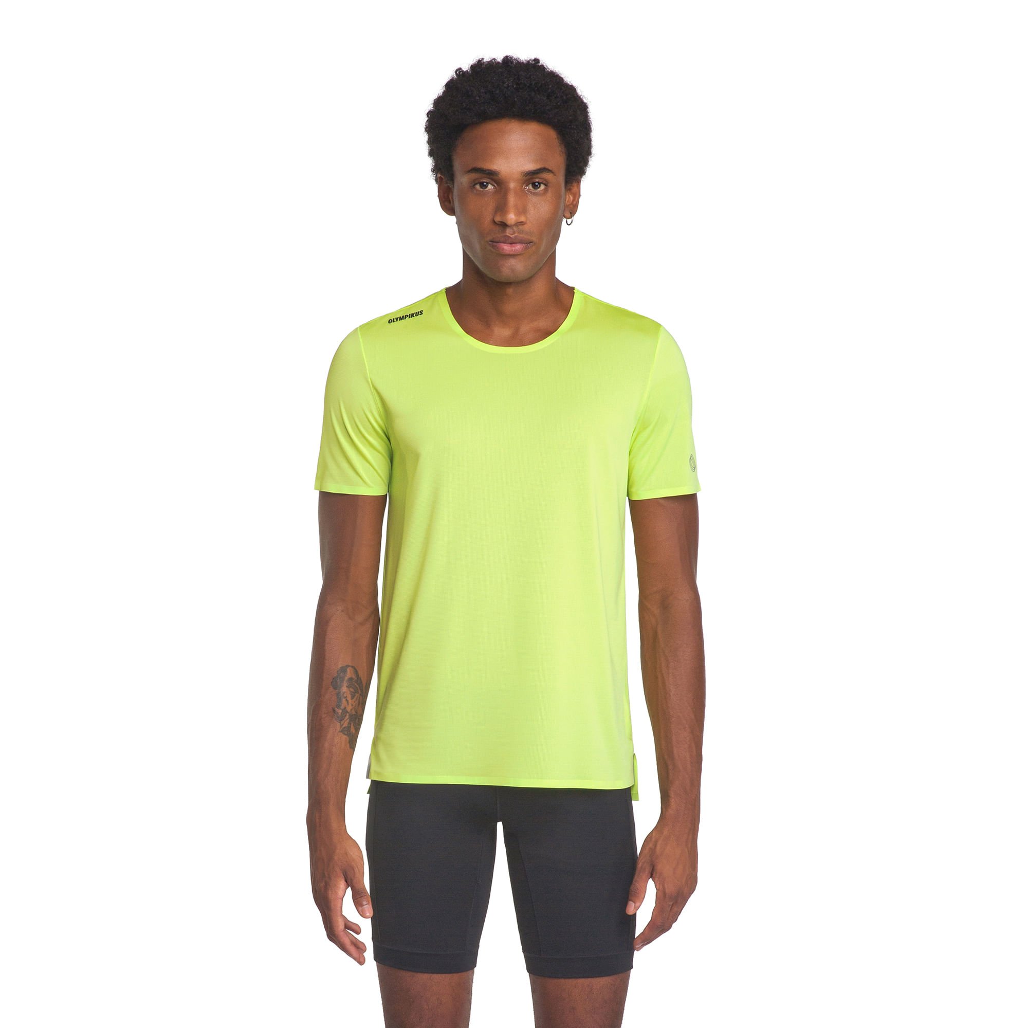 Camiseta Corre Foco Olympikus Verde 2