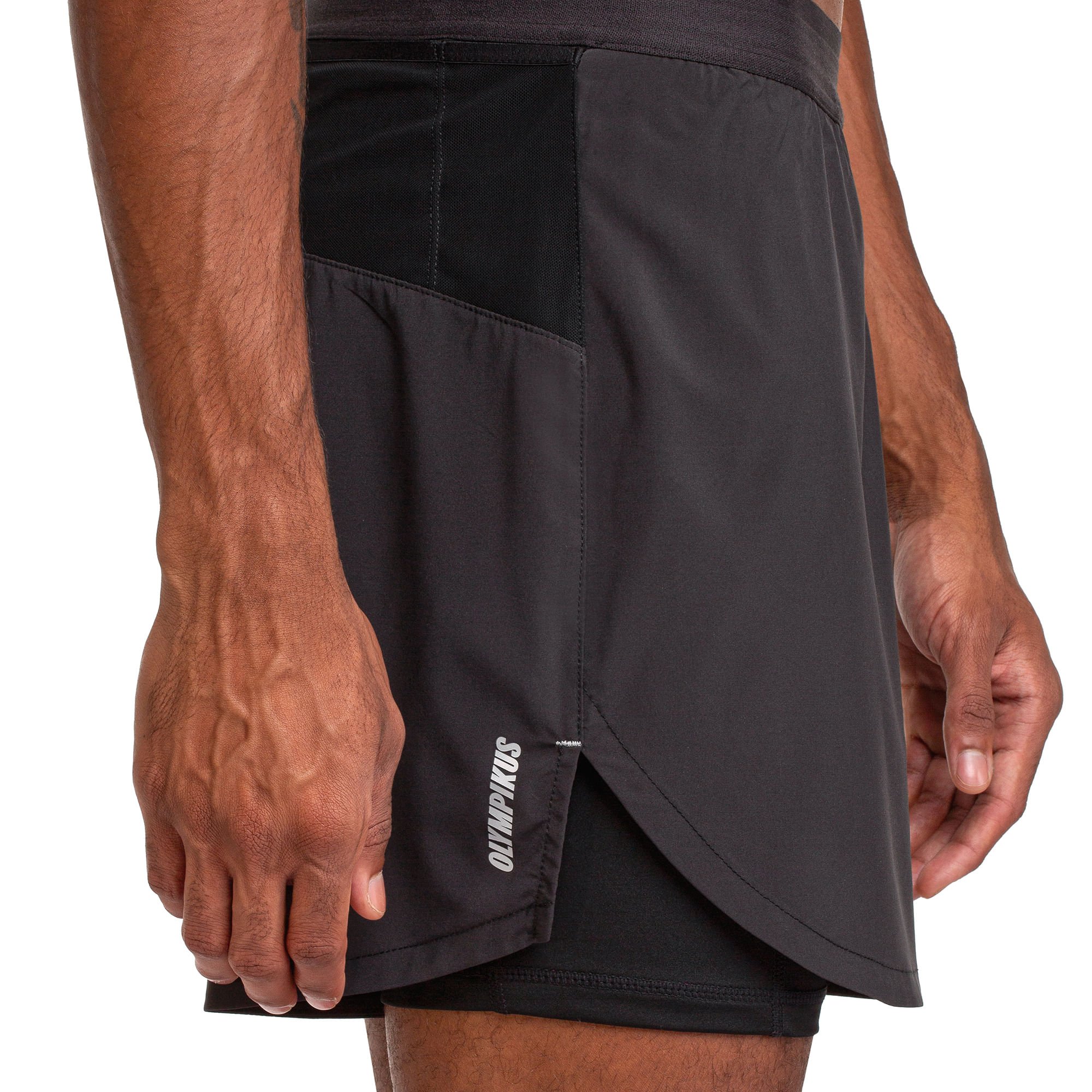 Bermuda Corre Foco 2 em 1 5 Olympikus Preto 5