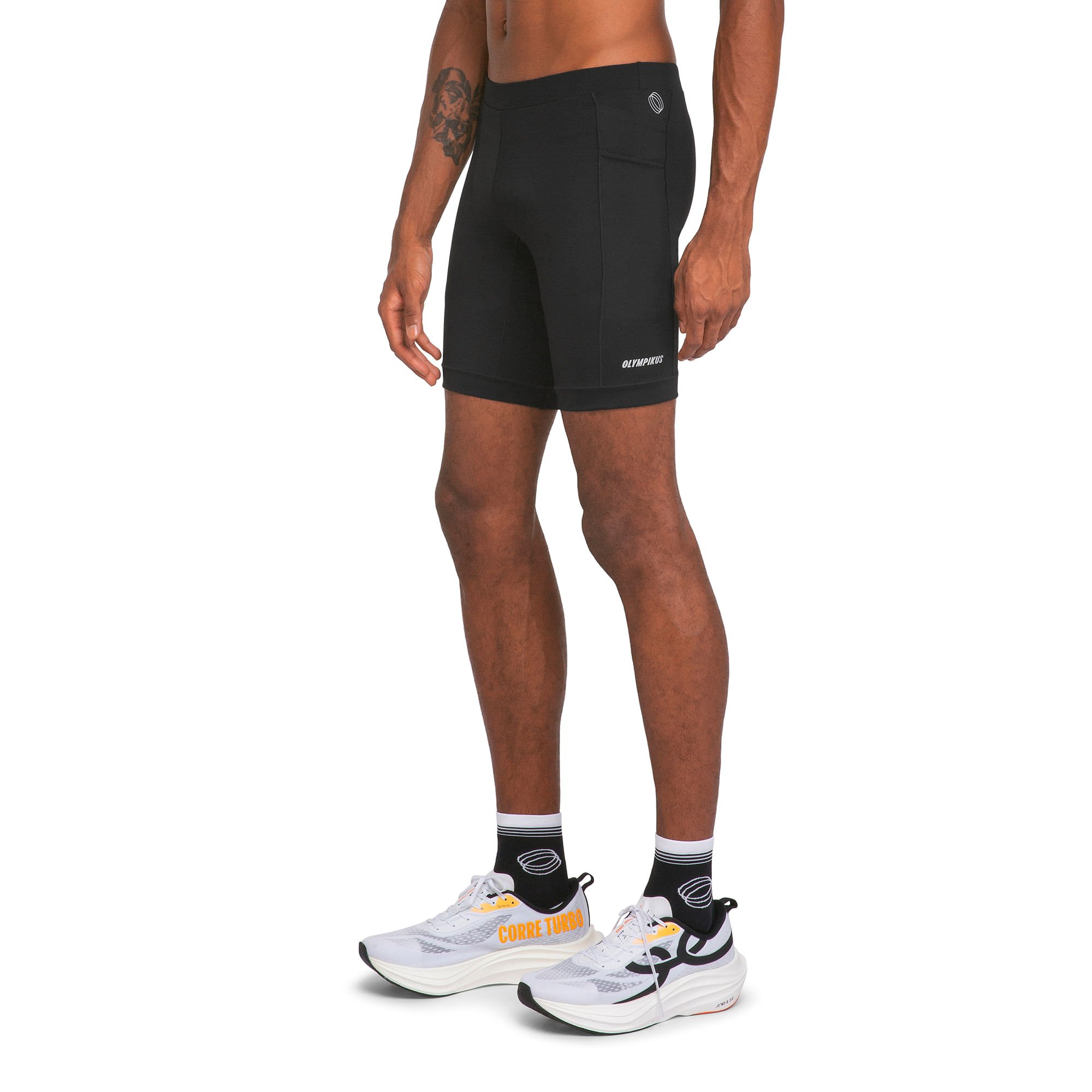 Bermuda Bolso Corre Foco 8 Olympikus Preto 5