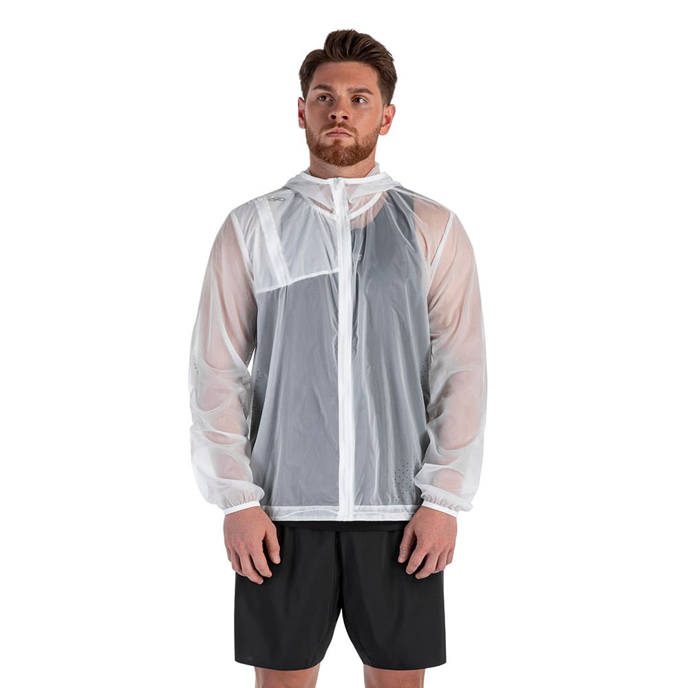 Jaqueta Corta-Vento Corre Olympikus Masculina Branco 1