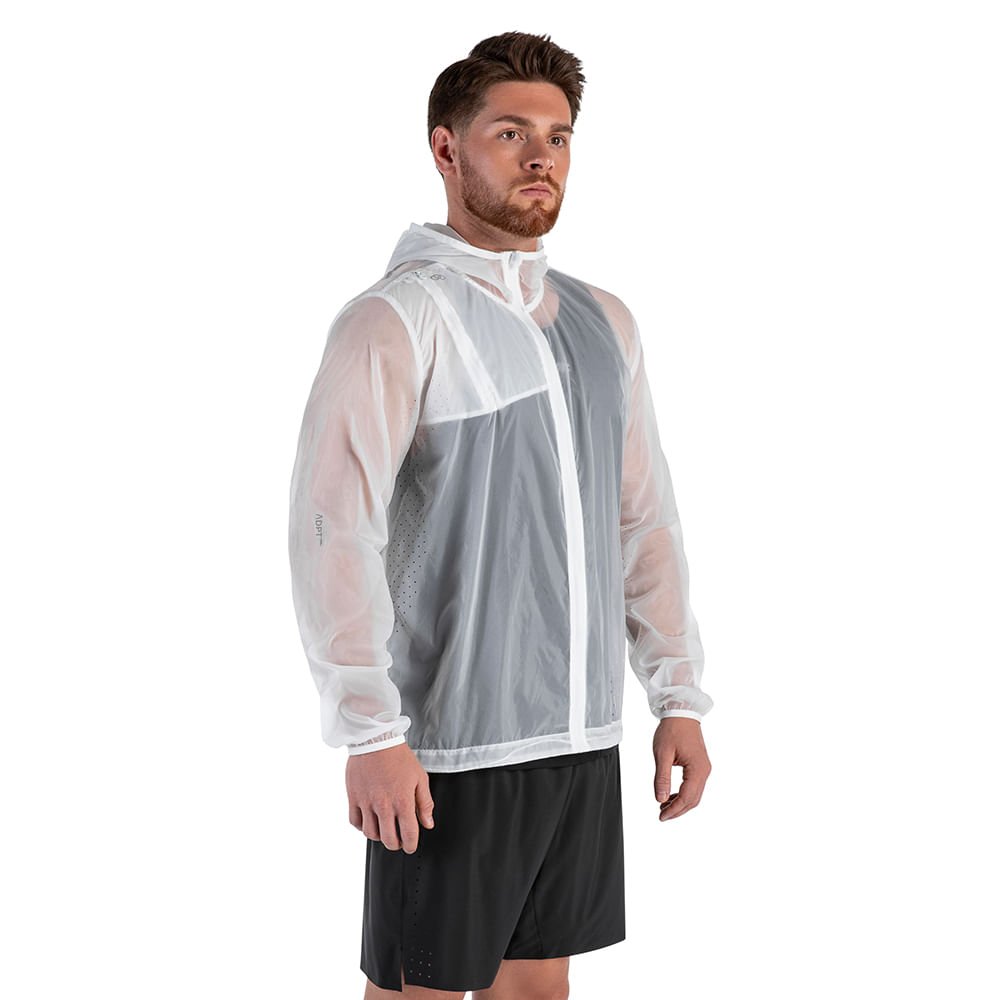 Jaqueta Corta-Vento Corre Olympikus Masculina Branco 2