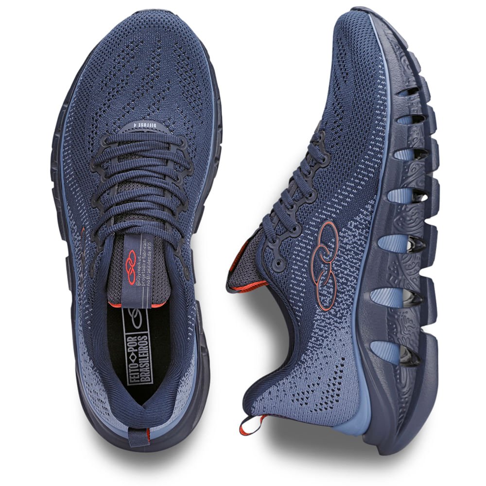 Tênis Olympikus Diffuse 4 Azul 4