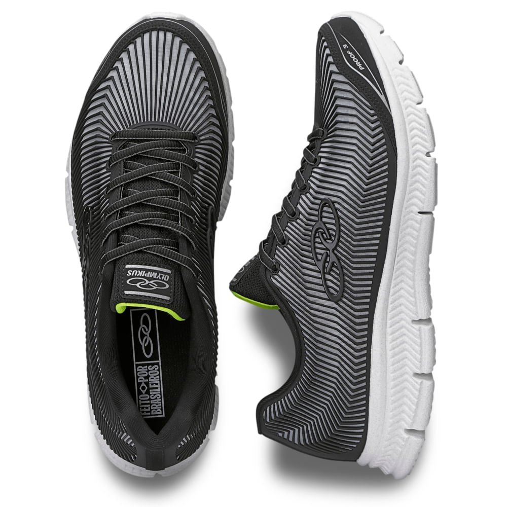 Tênis Olympikus Proof 3 Unissex Preto 8