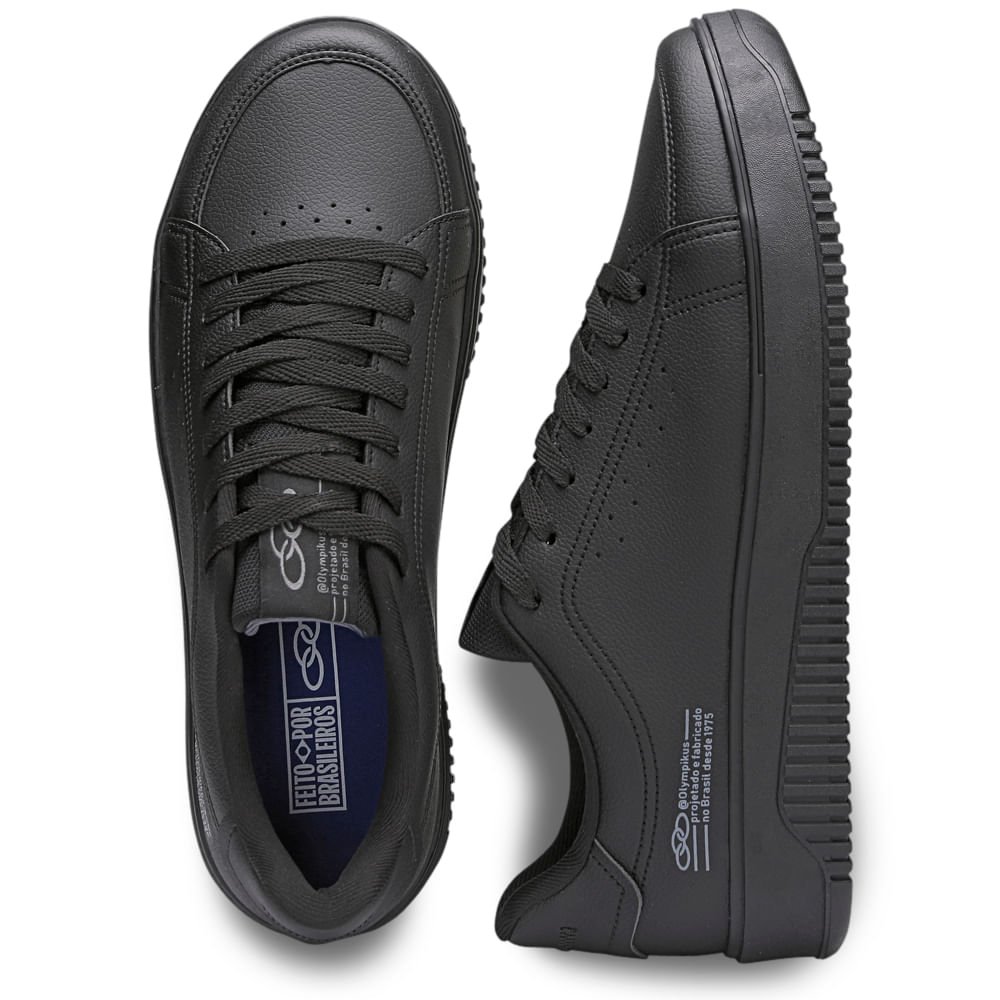 Tênis Olympikus Eros Unissex Preto 4