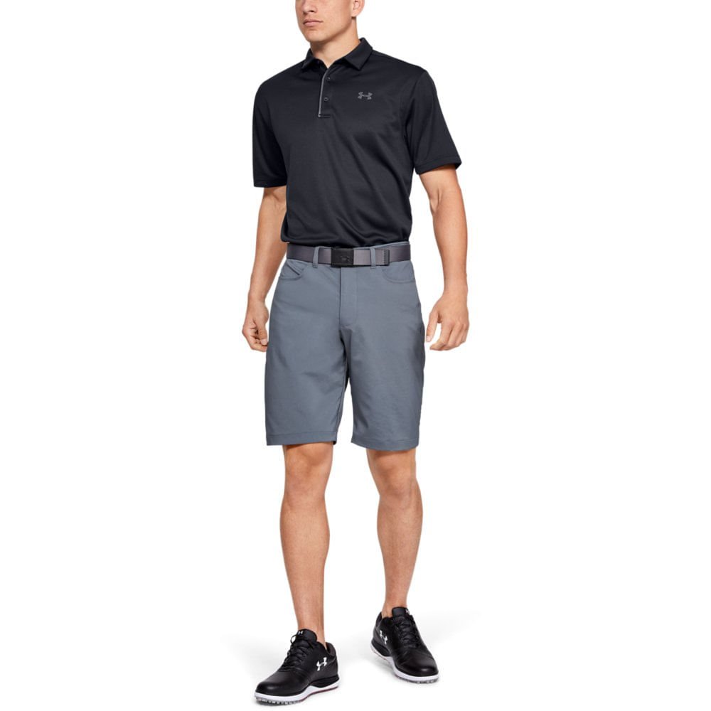 Polo Masculina Under Armour Tech Preto 2