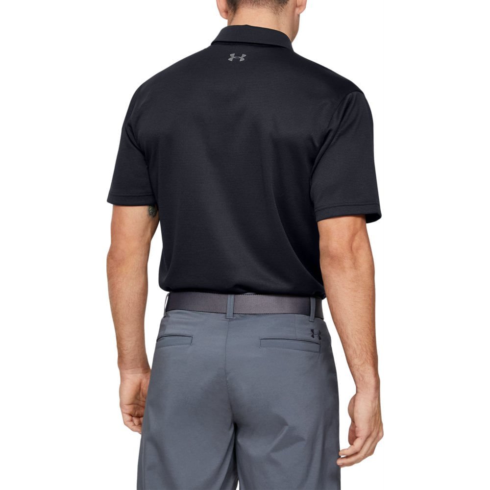 Polo Masculina Under Armour Tech Preto 3
