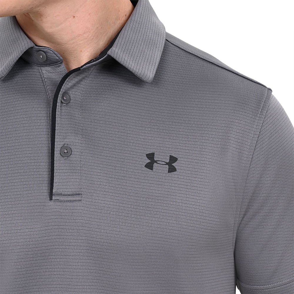 Polo Masculina Under Armour Tech Cinza 5
