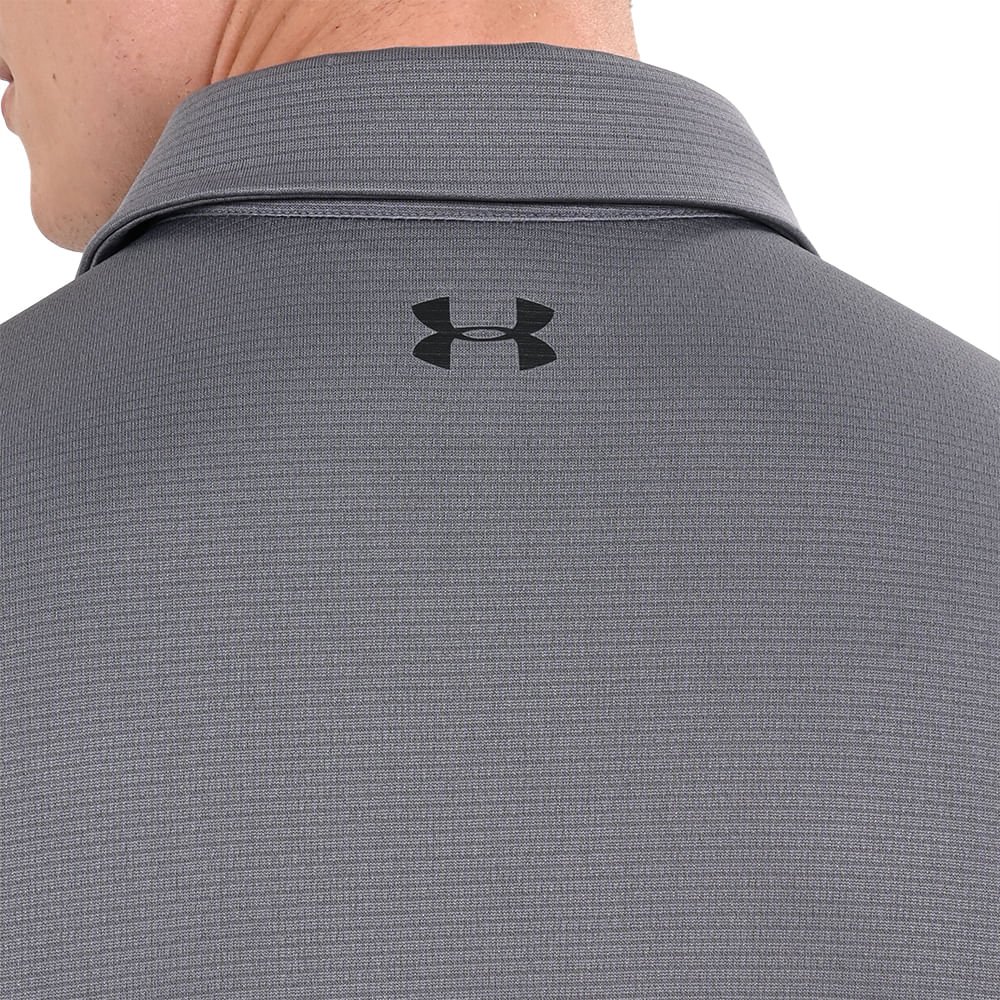 Polo Masculina Under Armour Tech Cinza 7