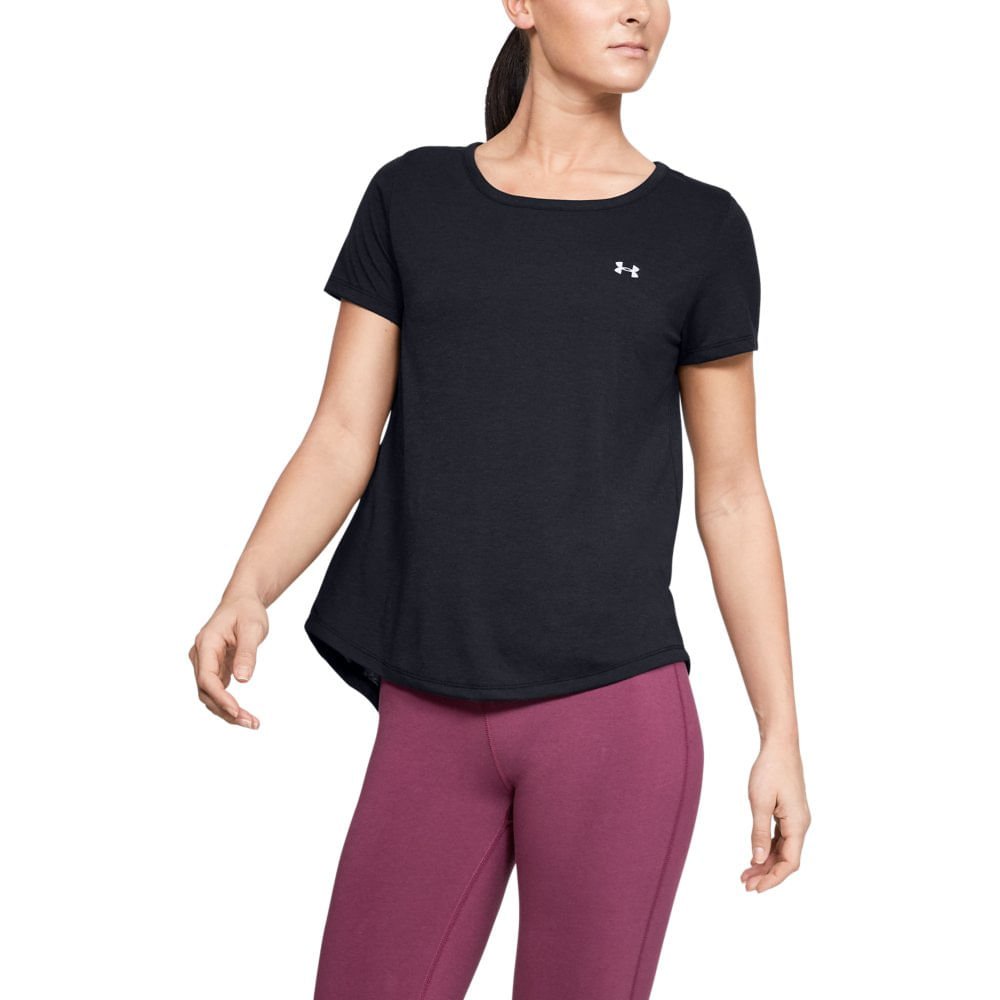 Camiseta de Treino Feminina Under Armour Whisperlight