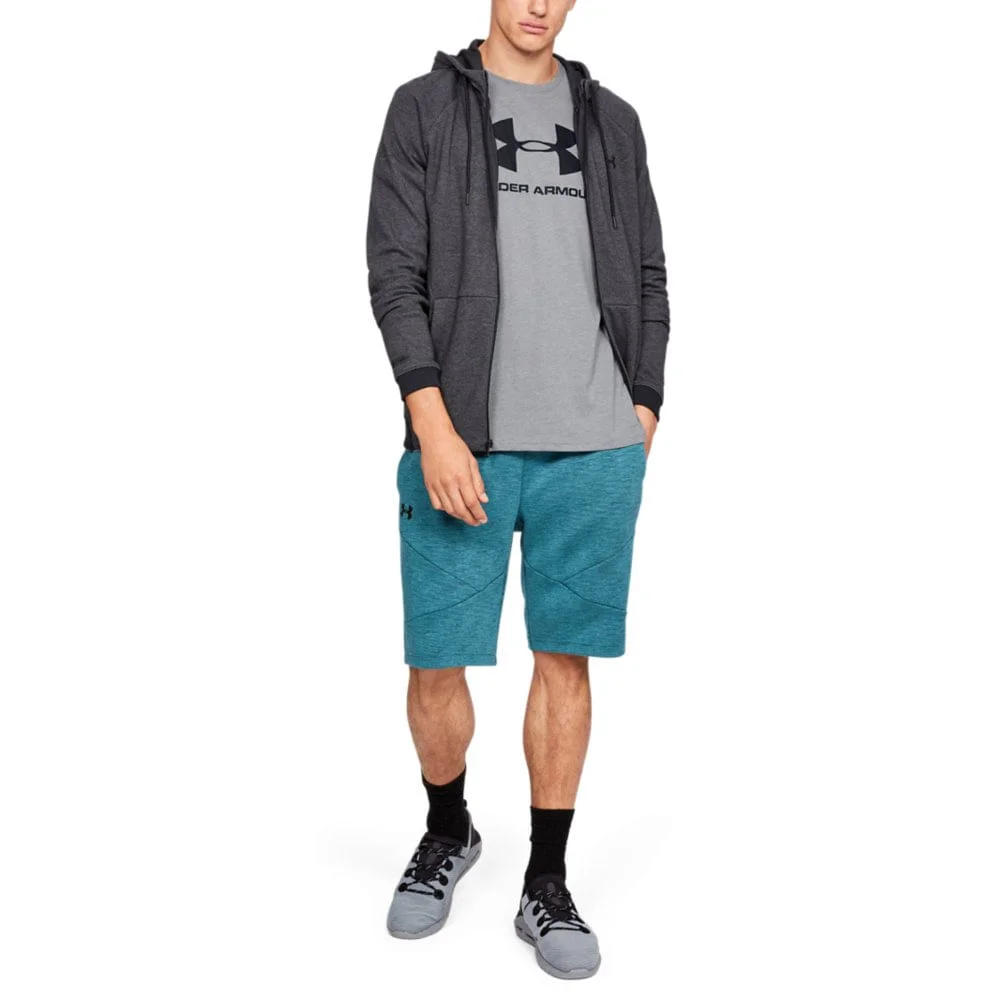 Camiseta de Treino Masculina Under Armour Sportstyle Logo Cinza 2