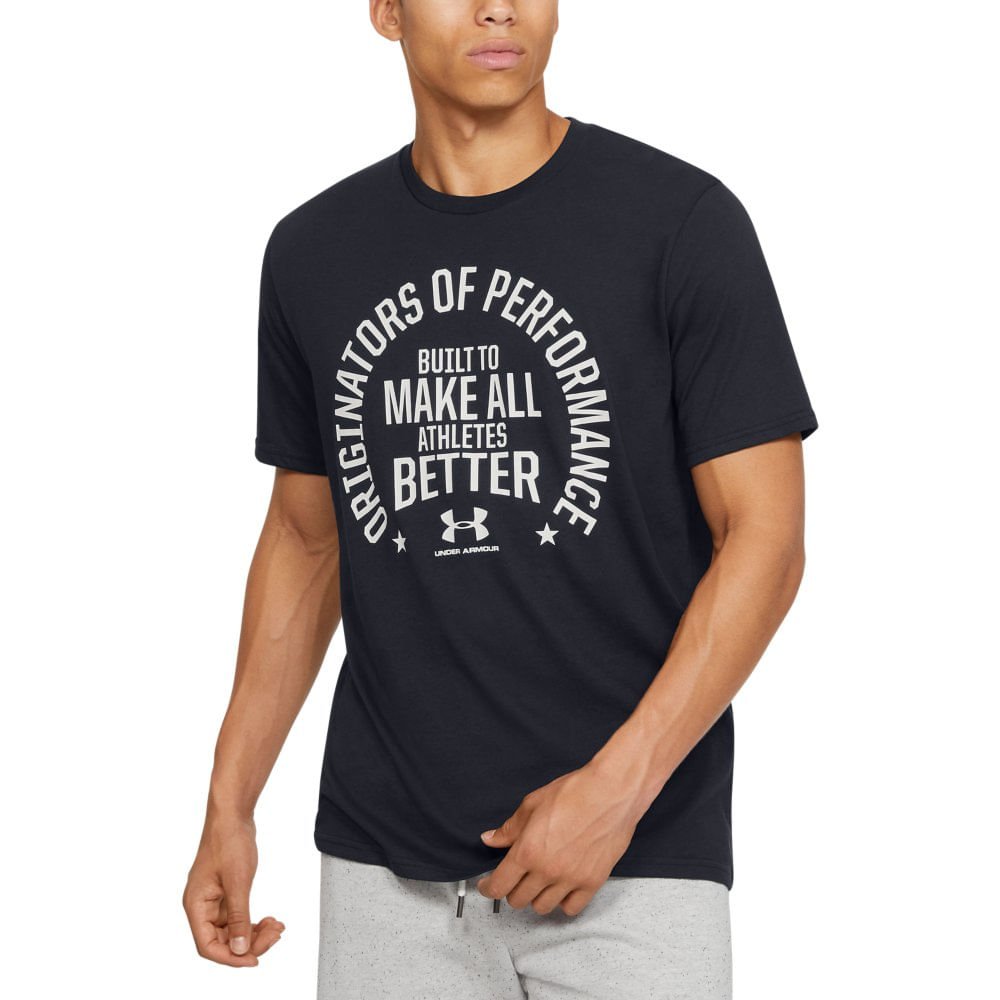 Camiseta de Treino Masculina Under Armour Make All Athletes Better