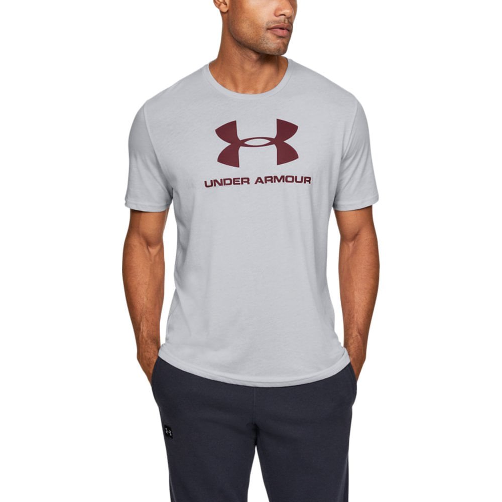 Camiseta de Treino Masculina Under Armour Sportstyle Logo