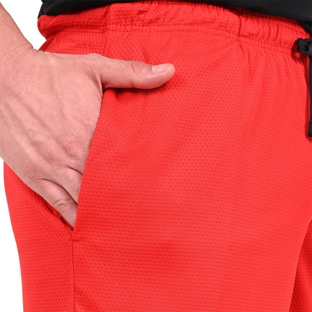 Shorts de Treino Masculino Under Armour Tech Mesh Vermelho 7