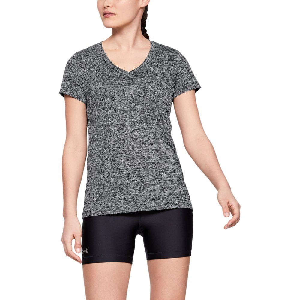 Camiseta de Treino Feminina Under Armour Tech SSV-Twist