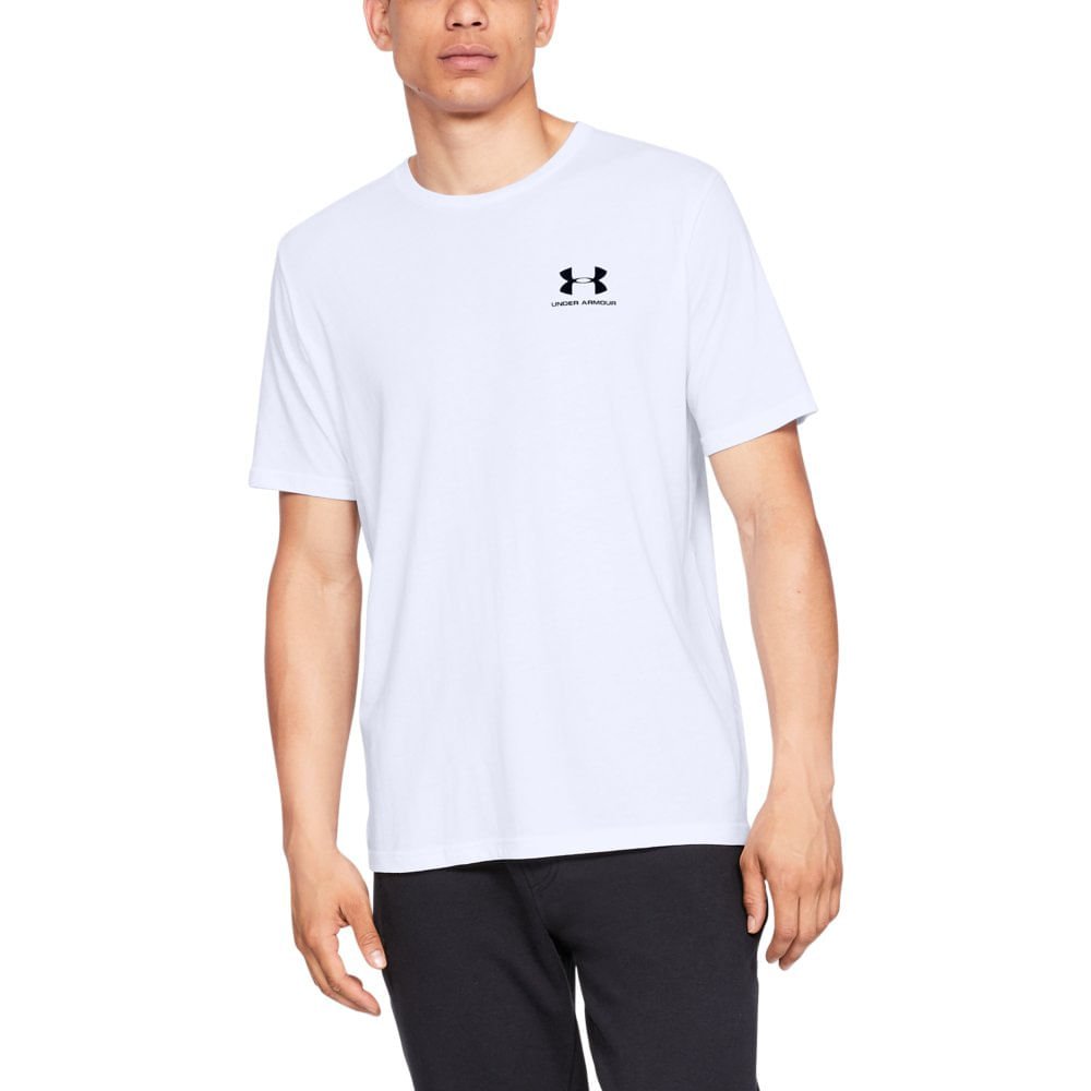 Camiseta de Treino Masculina Under Armour Sportstyle Left Chest