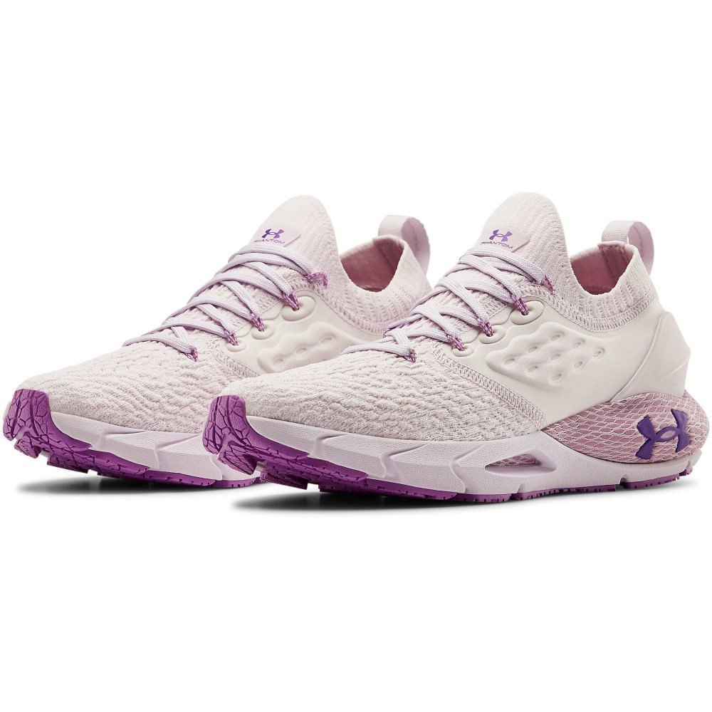 Tênis de Corrida Feminino Under Armor HOVR Phantom 2 Roxo 3