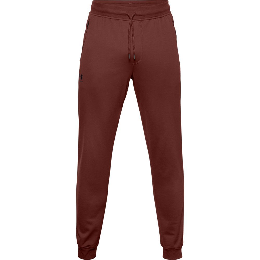 Calça Sportstyle de Treino Masculina Under Armour Tricot Marrom 5