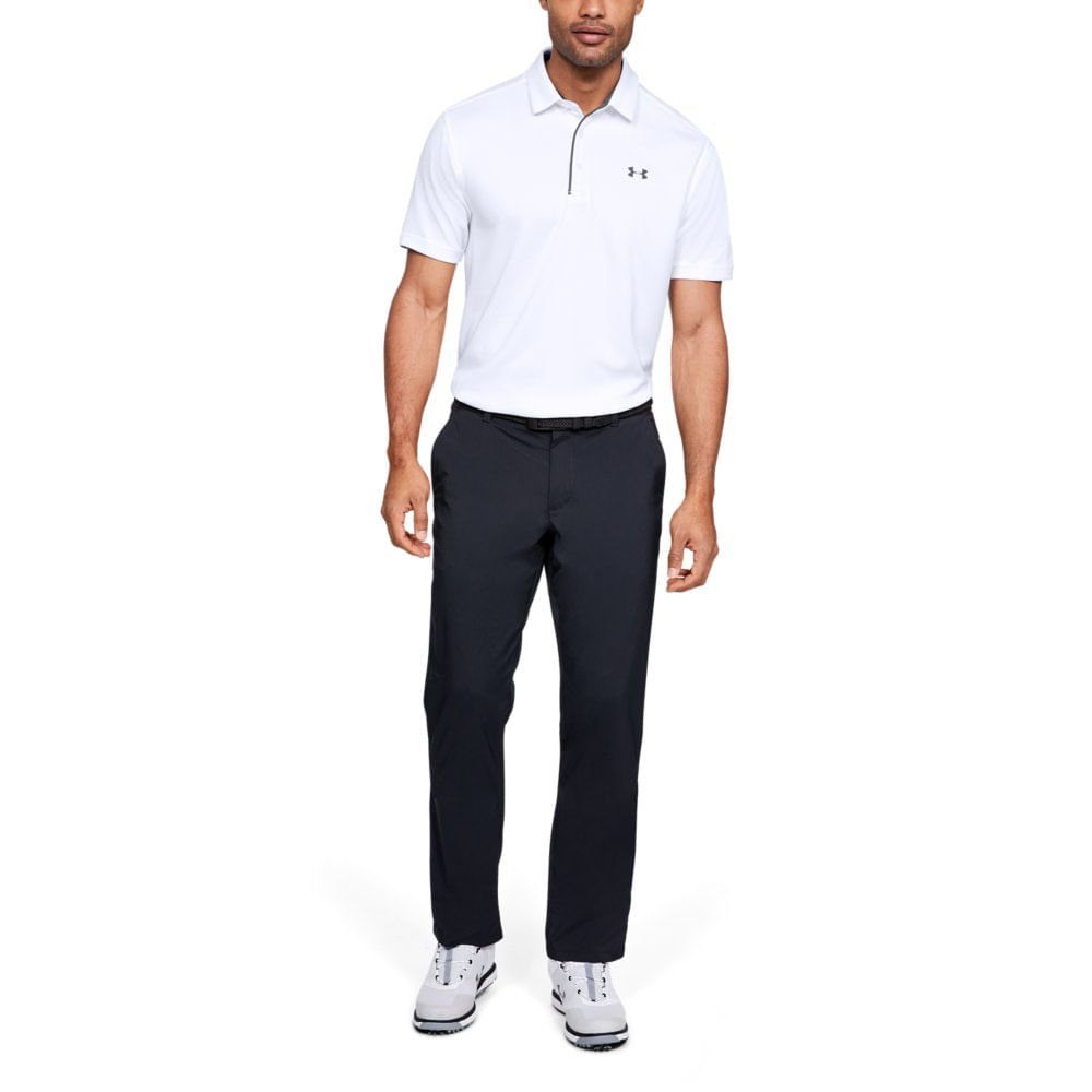 Polo Masculina Under Armour Tech Branco 2