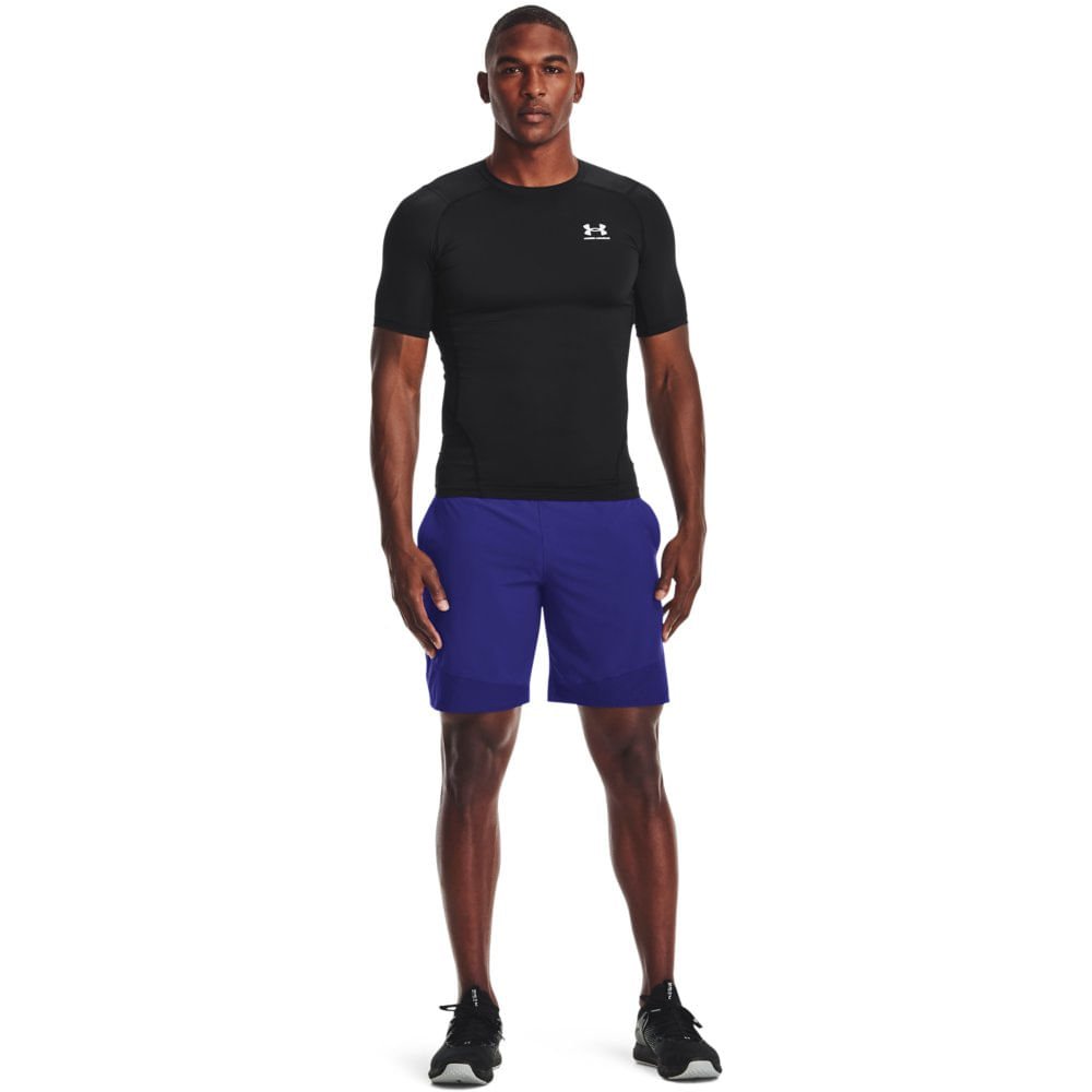 Camiseta Compressão de Treino Masculina Under Armour HG Armour SS Preto 2