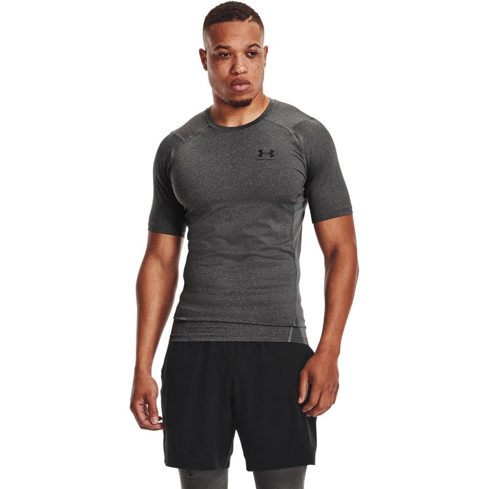 Camiseta Compressão de Treino Masculina Under Armour HG Armour SS