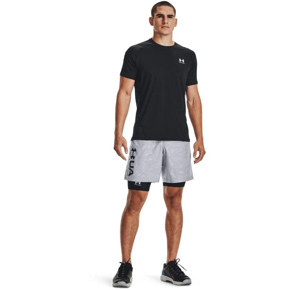 Shorts de Treino Masculino Under Armour HeatGear Pocket Preto 2