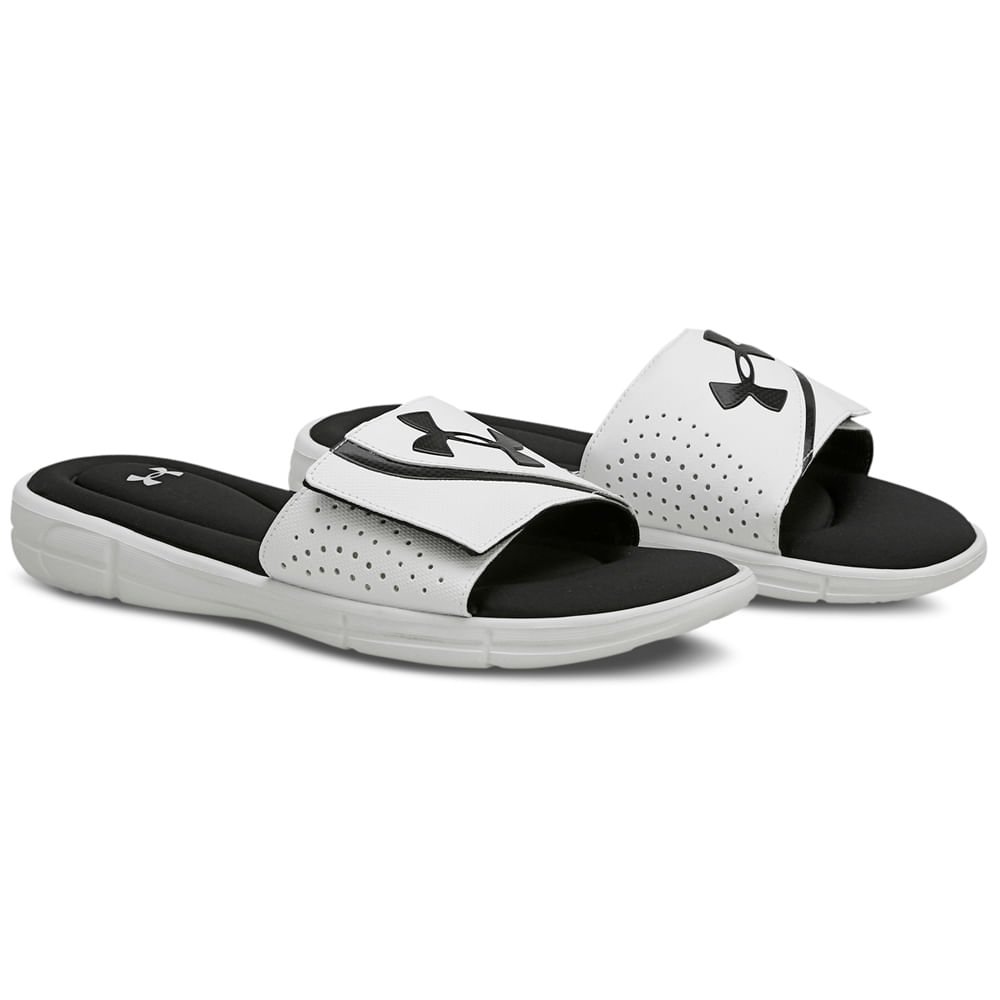 Chinelo Unissex Under Armour Ignite VI SL Branco 2