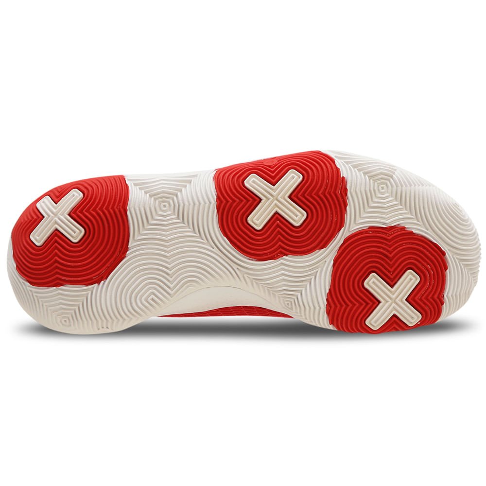 Tênis de Basquete Masculino Under Armour Spawn 3 Vermelho 5