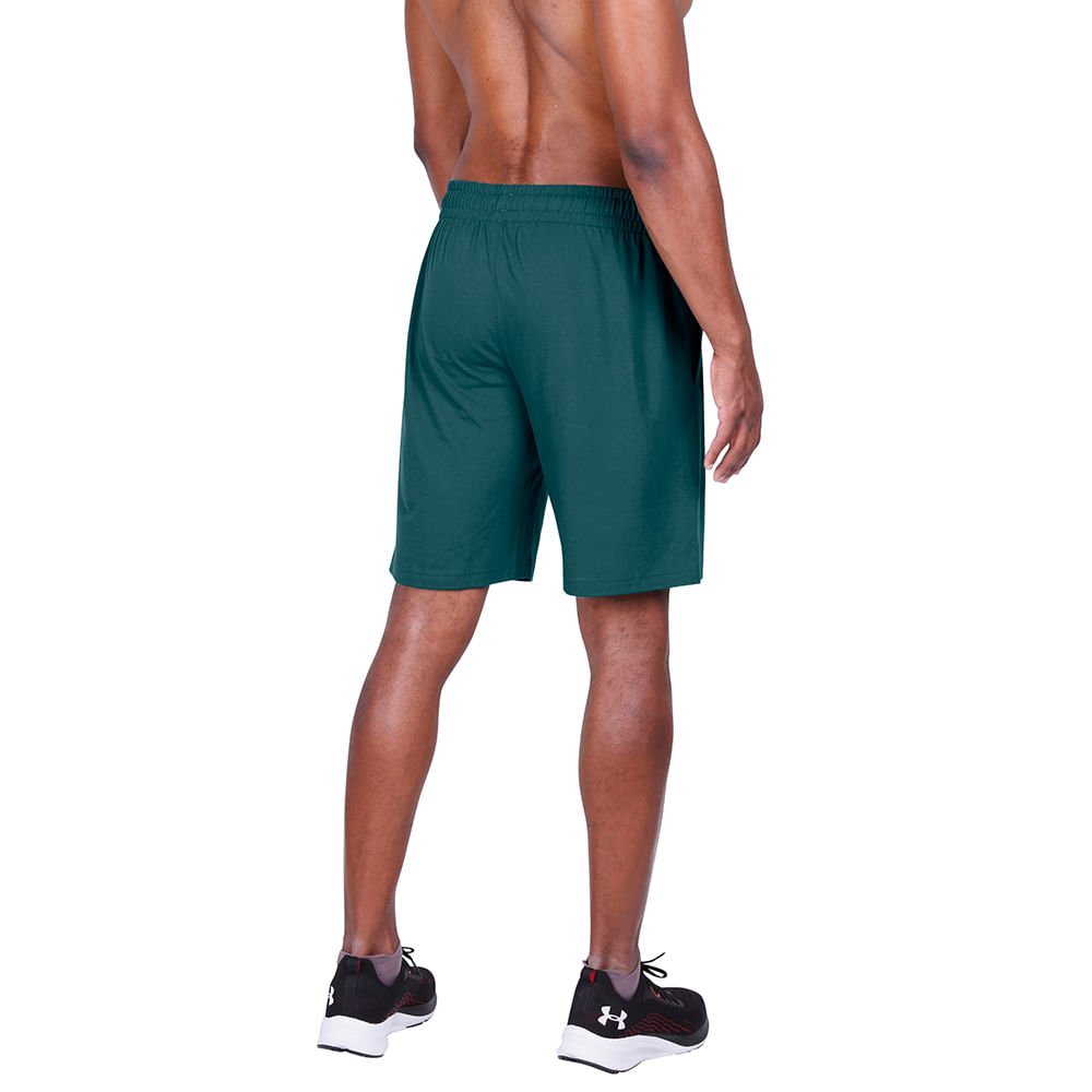 Shorts Sportstyle Masculino Under Armour Cotton Verde 3