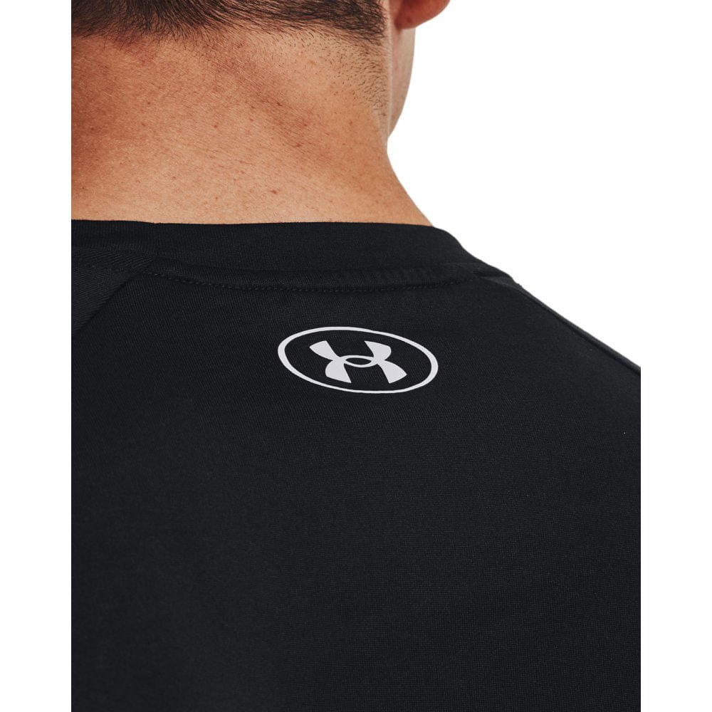 Camiseta de Treino Masculina Under Armour Tech 2.0 WM GP SS BRZ Preto 4