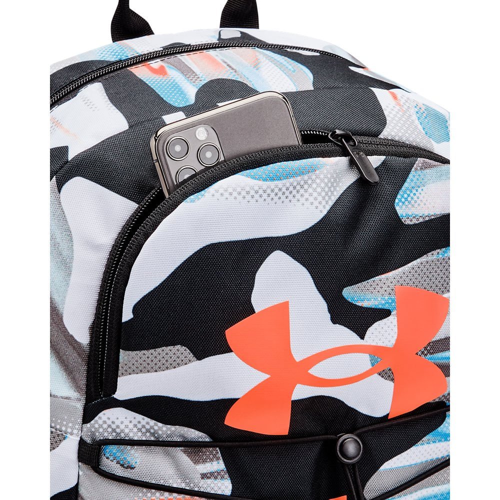 Mochila de Treino Unissex Under Armour Hustle Sport Laranja 4