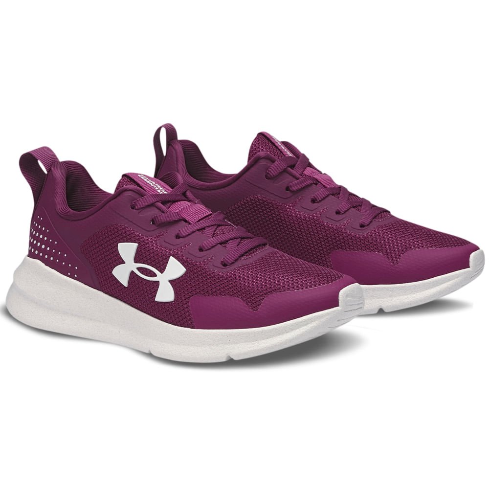 Tênis de Corrida Unissex Under Armour Essential SE Roxo 3