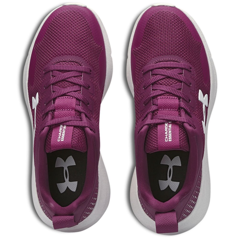 Tênis de Corrida Unissex Under Armour Essential SE Roxo 4