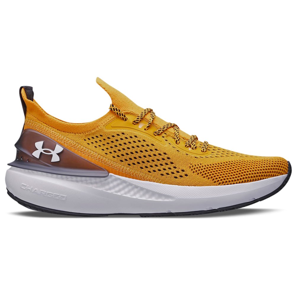 Tênis de Corrida Unissex Under Armour Charged Quicker Amarelo 1