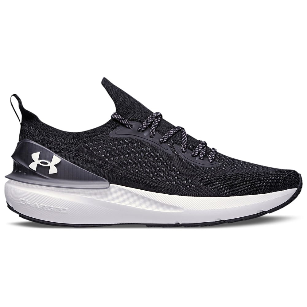 Tênis de Corrida Unissex Under Armour Charged Quicker Preto 1