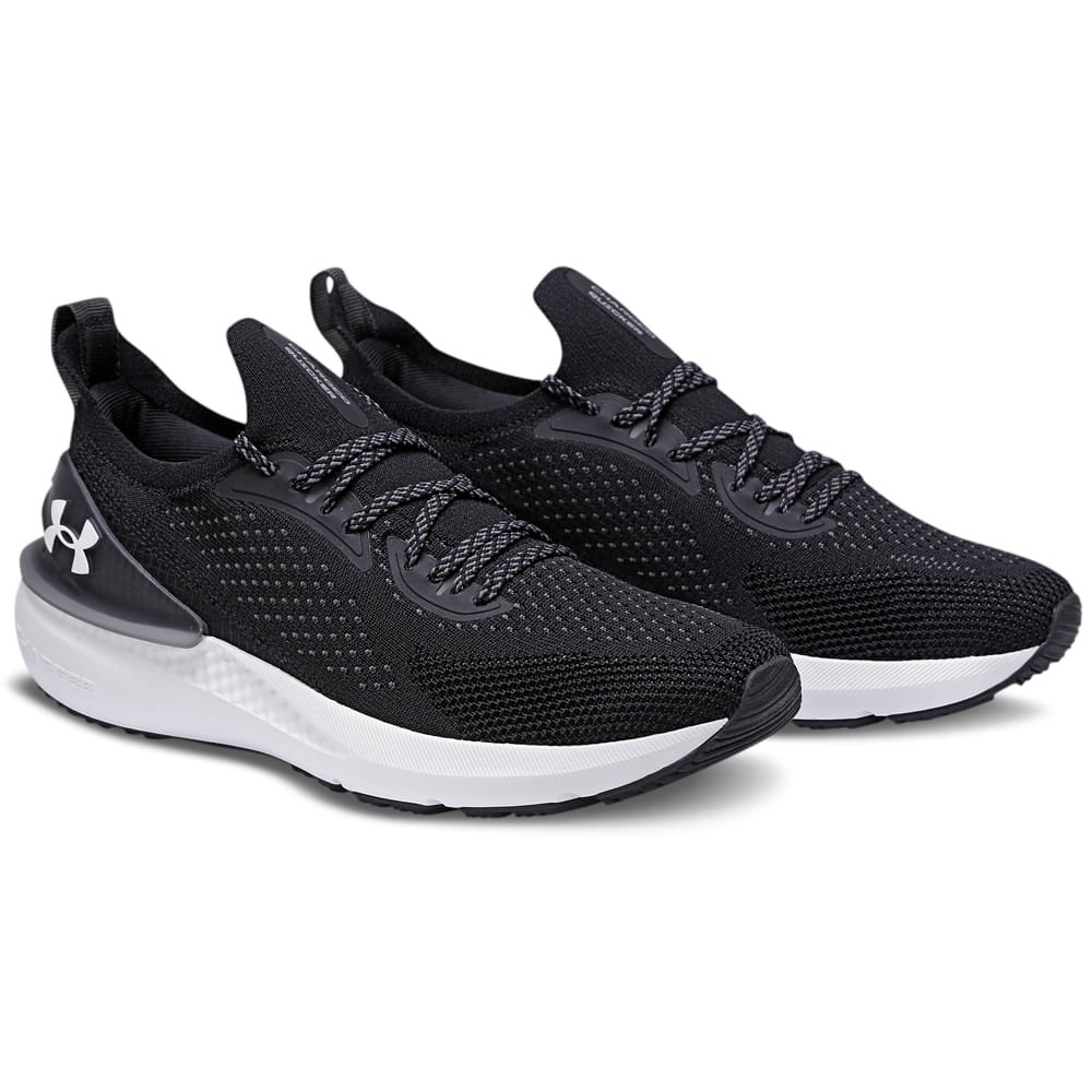 Tênis de Corrida Unissex Under Armour Charged Quicker Preto 3