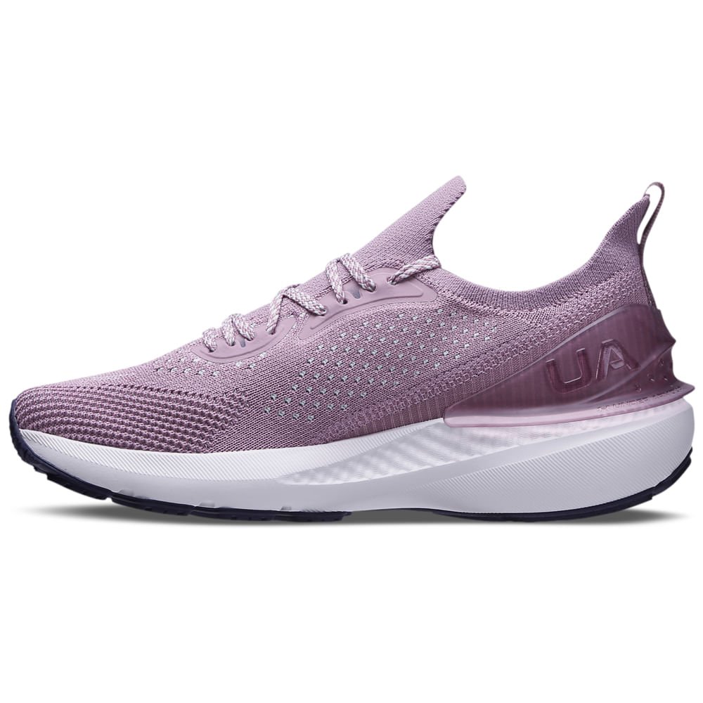 Tênis de Corrida Feminino Under Armour Charged Quicker Roxo 2