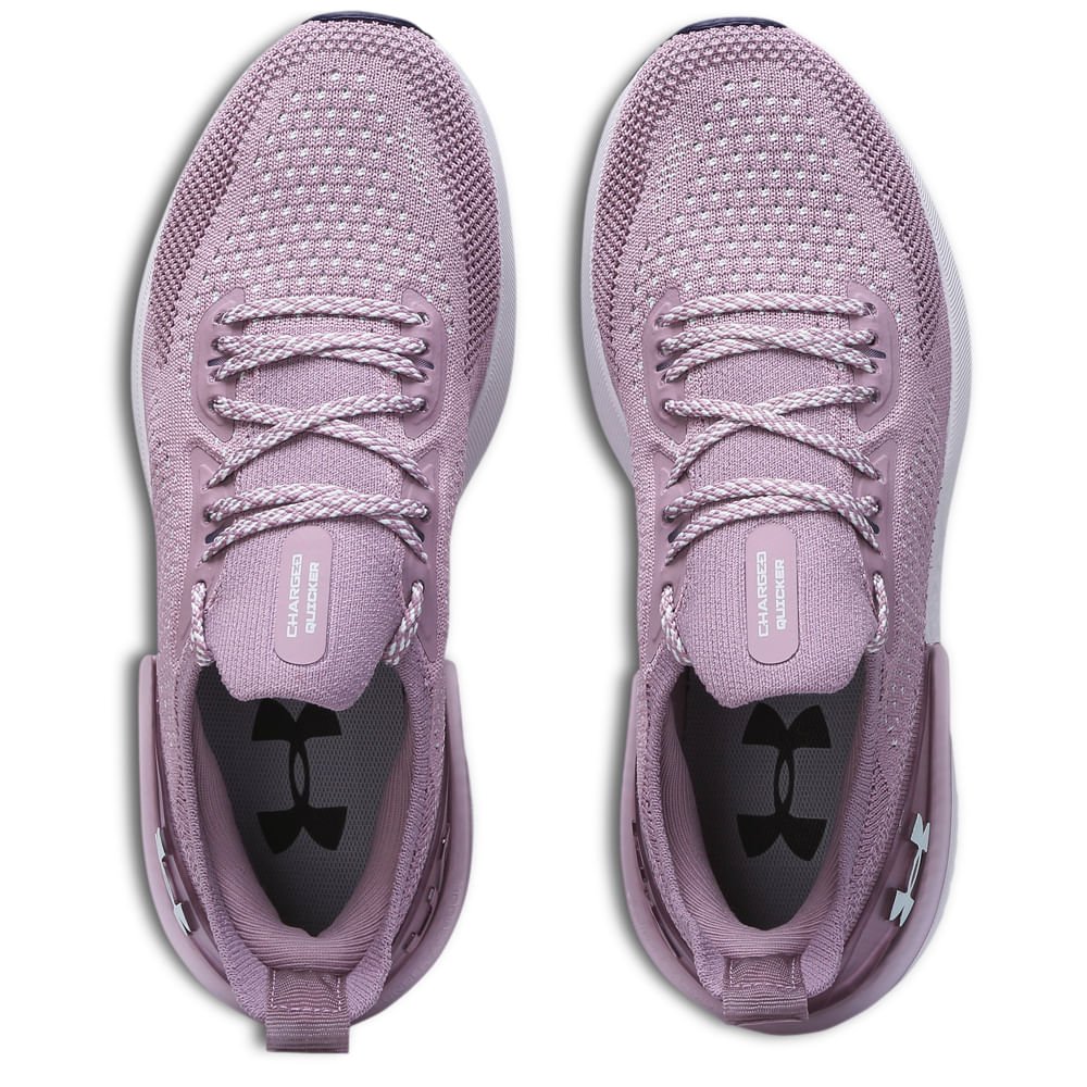 Tênis de Corrida Feminino Under Armour Charged Quicker Roxo 3