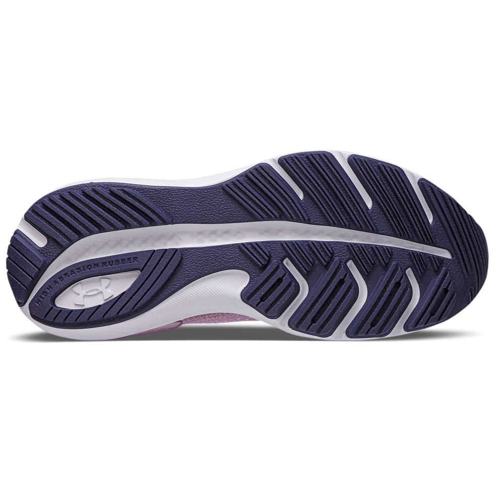 Tênis de Corrida Feminino Under Armour Charged Quicker Roxo 4