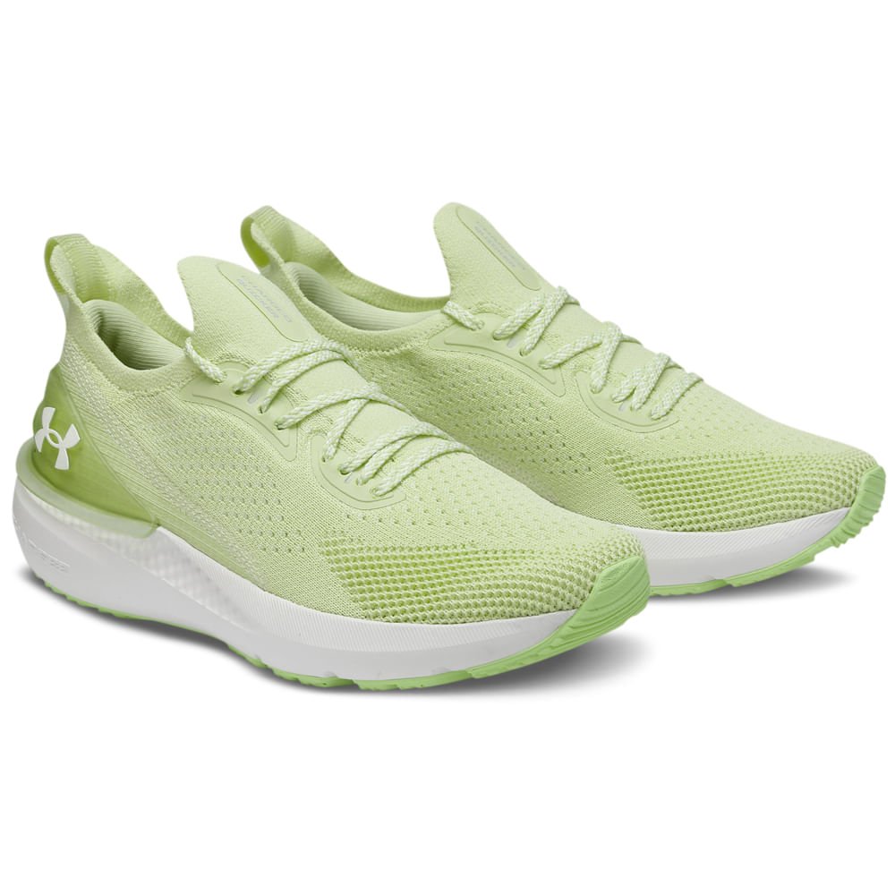 Tênis de Corrida Feminino Under Armour Charged Quicker Verde 2