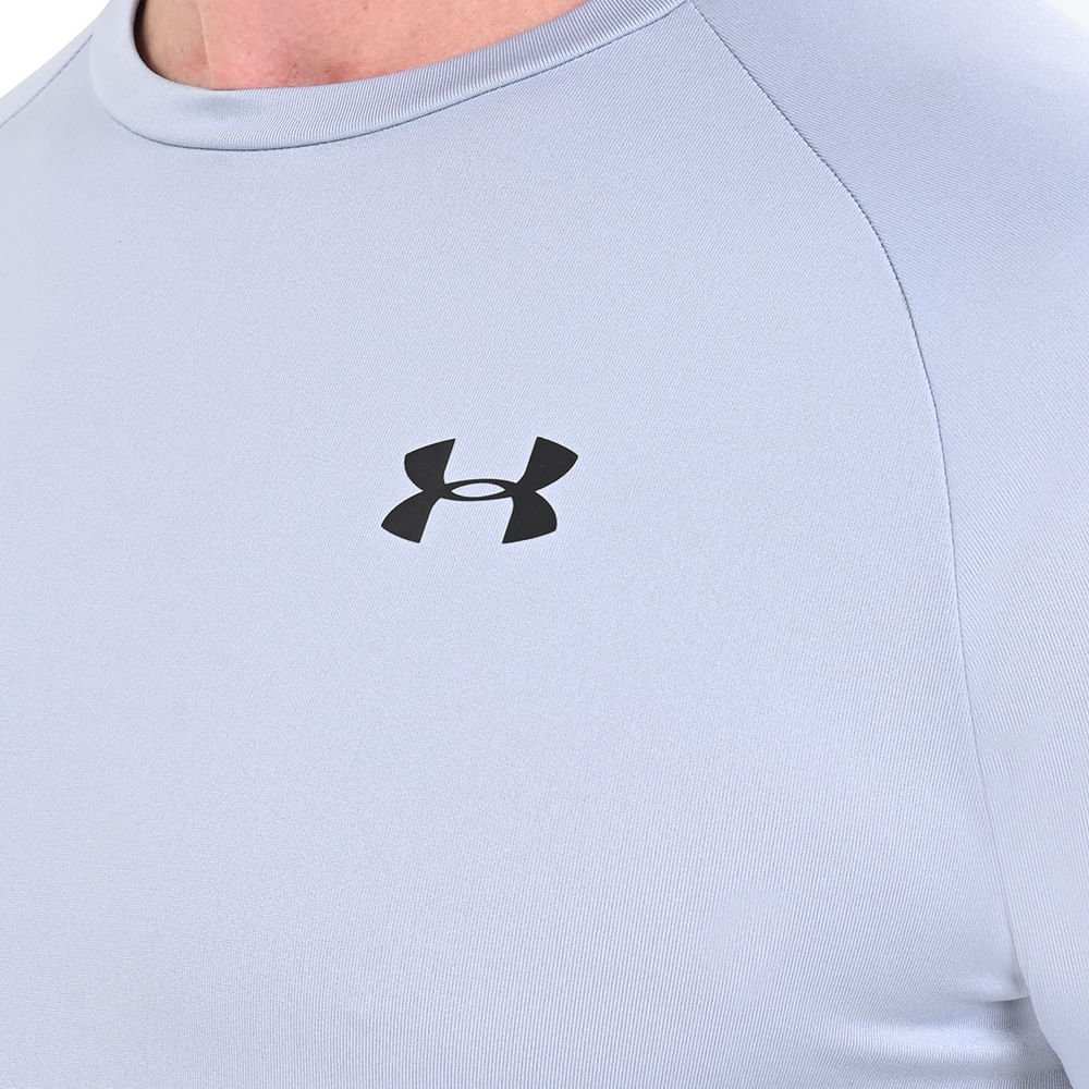 Camiseta de Treino Masculina Under Armour Tech 2.0 Cinza 5