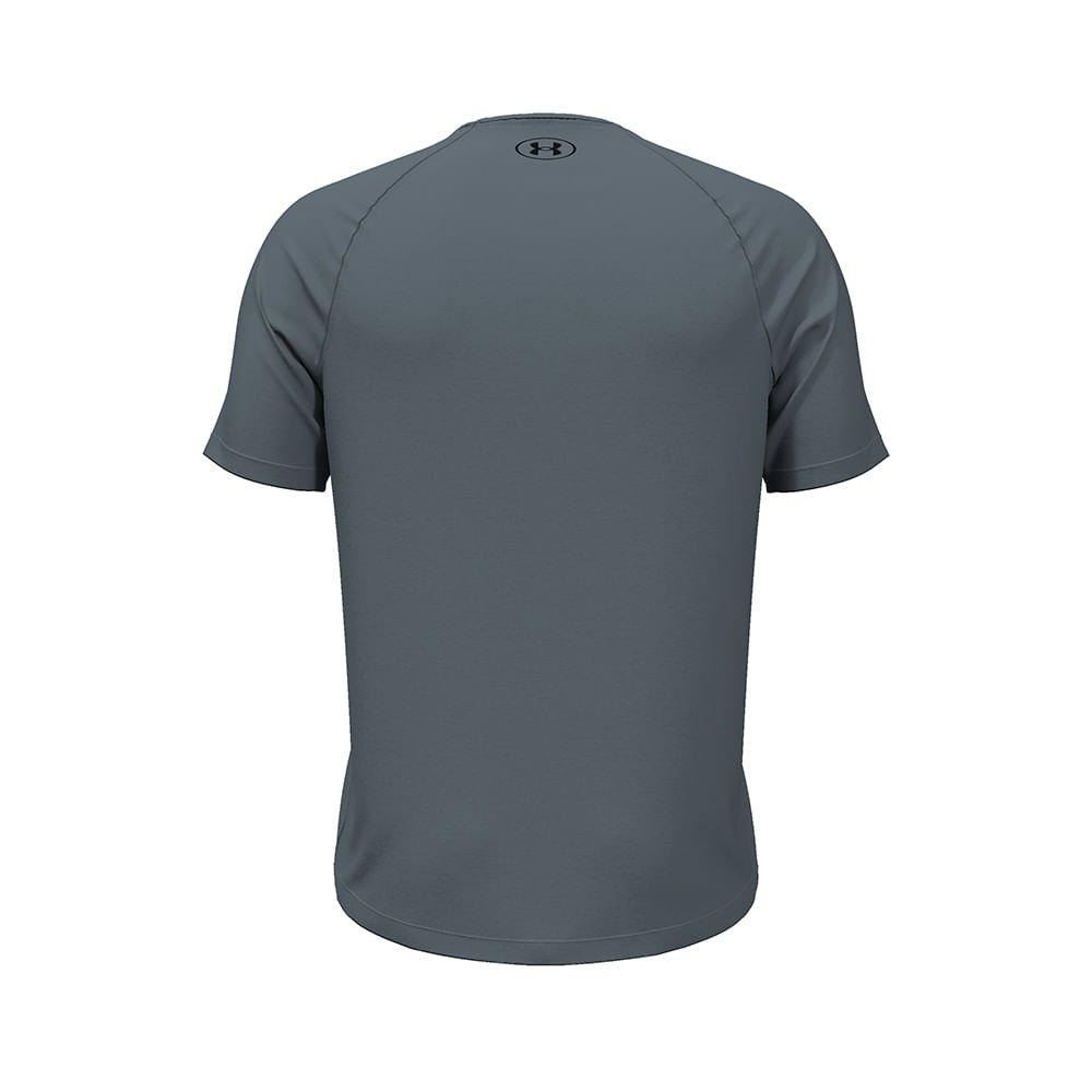 Camiseta de Treino Masculina Under Armour Tech 2.0 Cinza 4