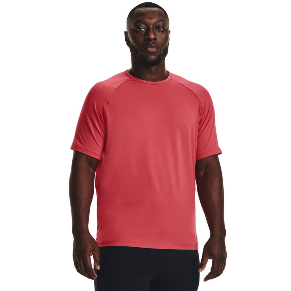 Camiseta de Treino Masculina Under Armour Meridian Shortsleeve Vermelho