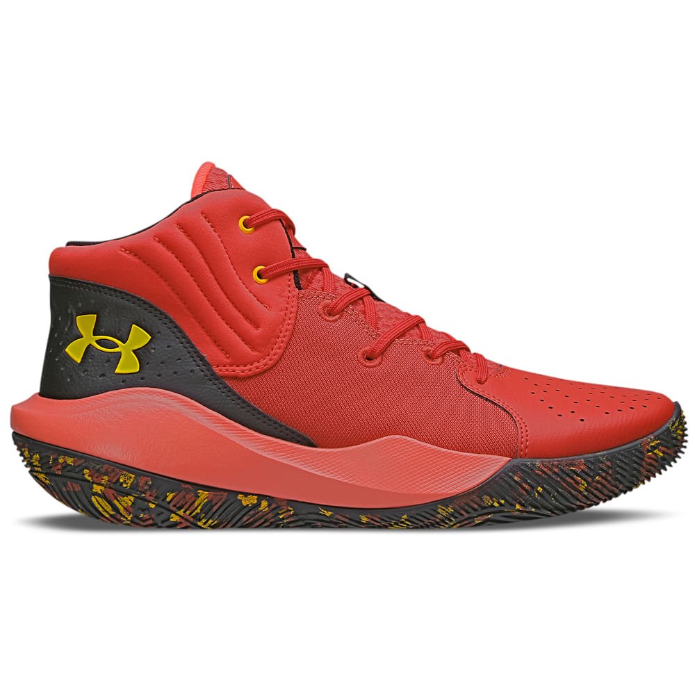 Tênis de Basquete Masculino Under Armour JET 21 Vermelho 1