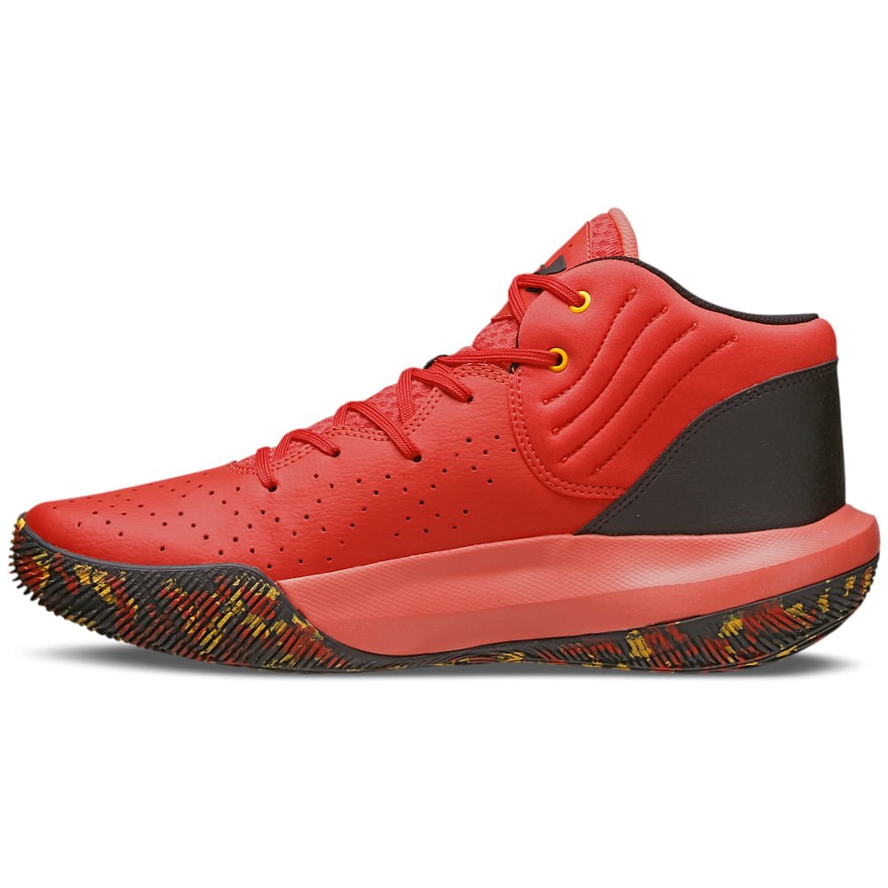 Tênis de Basquete Masculino Under Armour JET 21 Vermelho 2