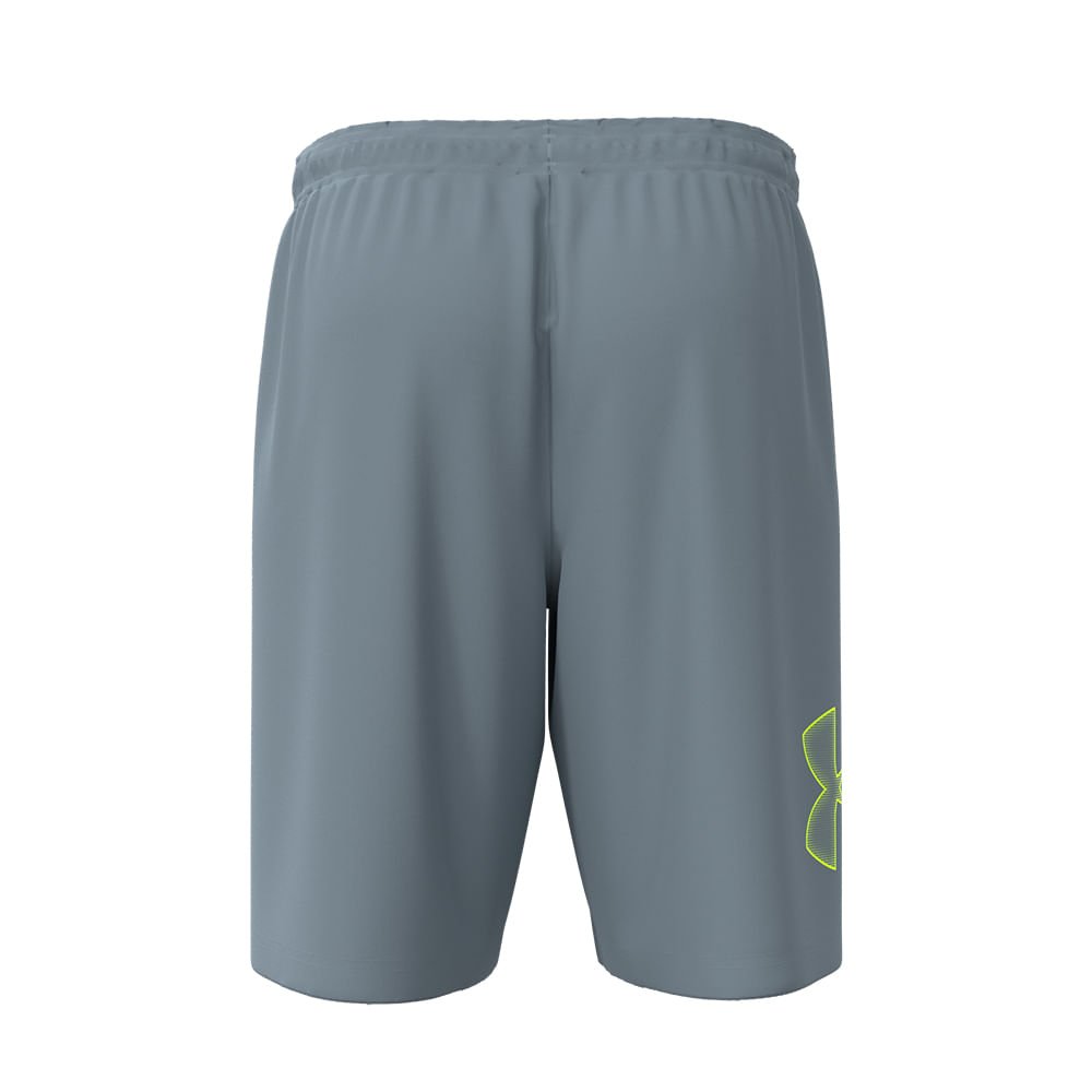 Shorts de Treino Masculino Under Armour Tech Graphic Cinza 2