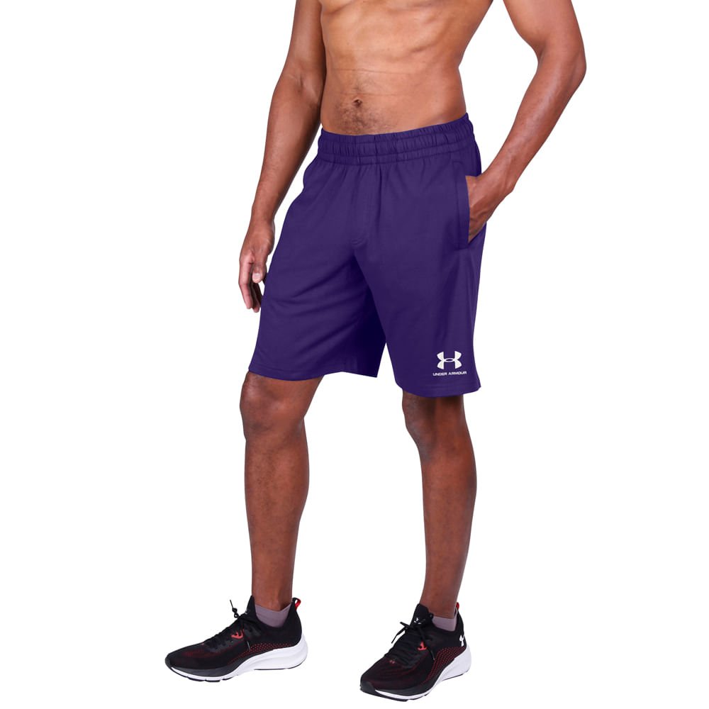 Shorts de Treino Masculino Under Armour Tech Graphic Azul 2