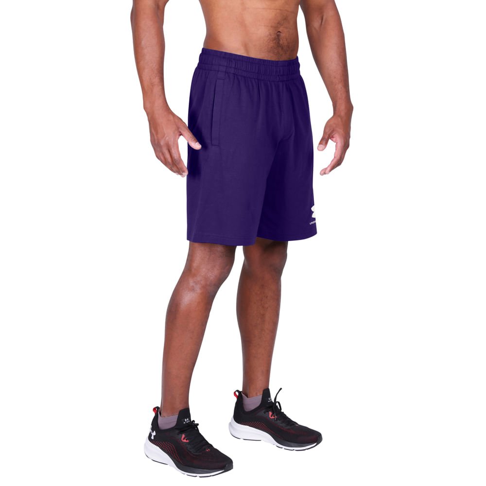 Shorts de Treino Masculino Under Armour Tech Graphic Azul 4