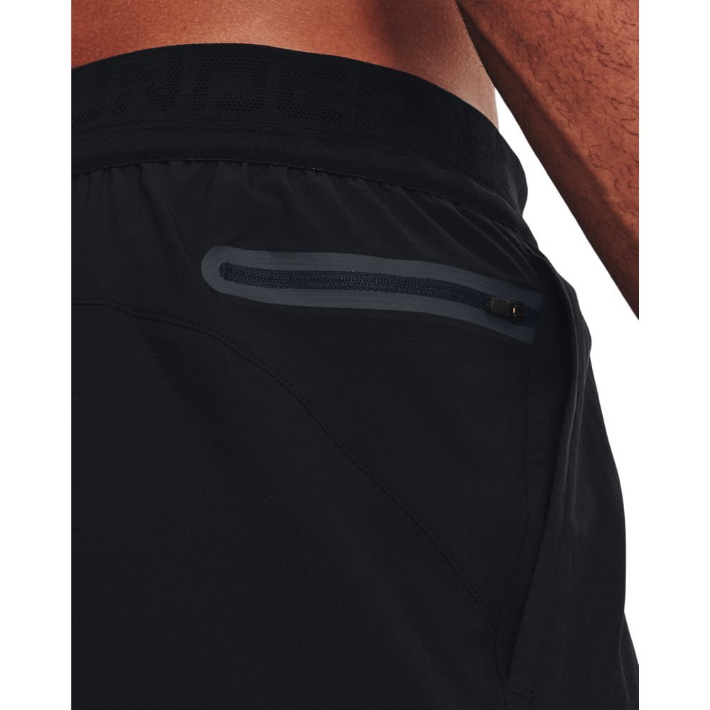 Shorts de Treino Masculino Under Armour Peak Woven Preto 5