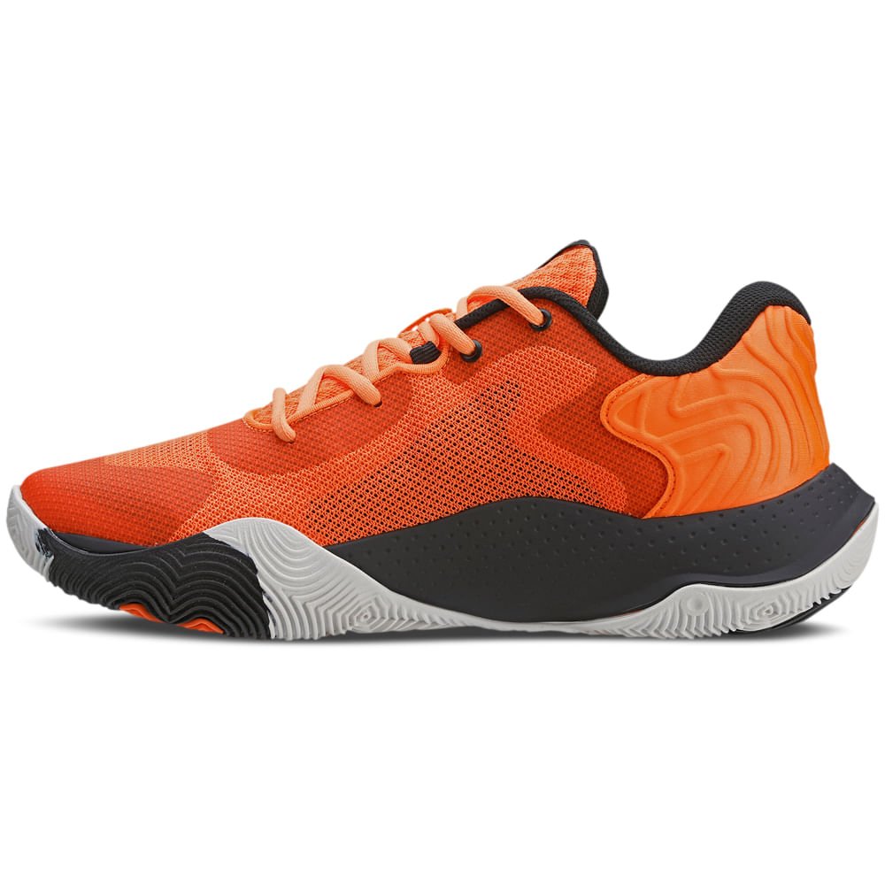 Tênis de Basquete Masculino Under Armour Buzzer Laranja 2
