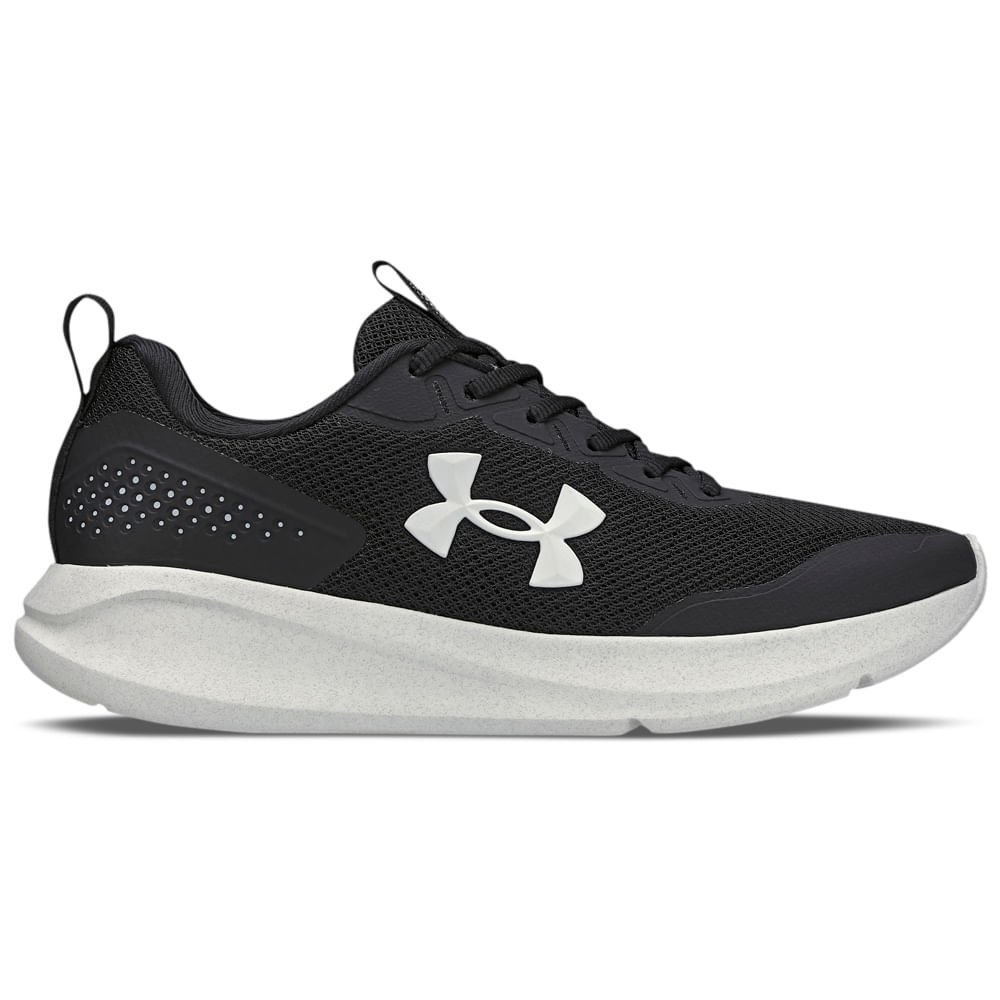 Tênis de Corrida Unissex Under Armour Charged Essential 2 Preto